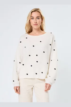 B YOUNG BYOTIKI EMBROIDERY JUMPER - - Abbigliamento - Taglia XS