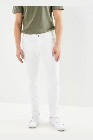 Replay ANBASS jean slim blanc - Abbigliamento - Taglia 28 X 32