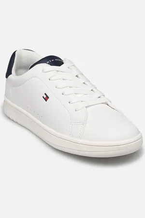 Tommy Hilfiger LOW CUT LACE-UP SNEAKER WHITE/BLUE - Sneakers - Taglia 30