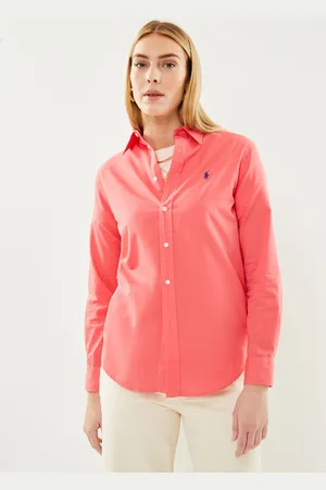 Ralph Lauren Ls Rx Anw St-Long Sleeve-Button Front Shirt 211932522 - Abbigliamento - Taglia S