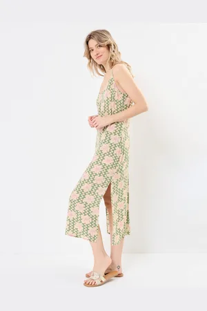 Roxy Stay Sunny Slip Dress ERJWD03882 - Abbigliamento - Taglia L