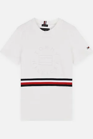 Tommy Hilfiger GLOBAL STRIPE EMBOSS - Abbigliamento - Taglia 10A