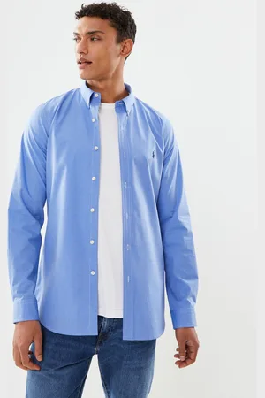 Ralph Lauren Chemise cintrée en popeline stretch 710928254 - Abbigliamento - Taglia L