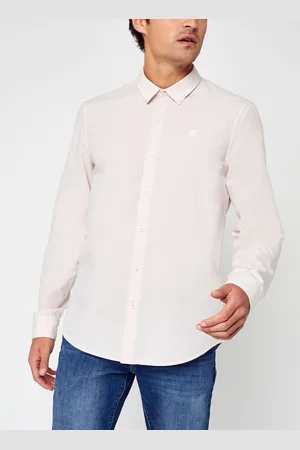 Timberland LS Tioga River Solid Non Solid Shirt Slim - Abbigliamento - Taglia L