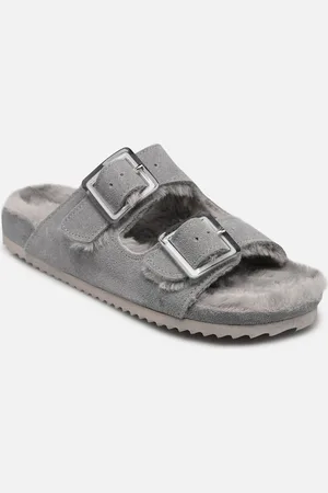 Colors of California Suede furry bio 2 buckles - Pantofole - Taglia 37