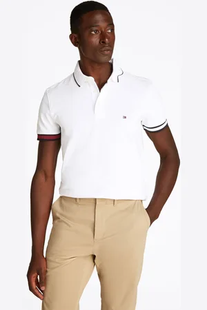 Tommy Hilfiger Flag Cuff Slim Fit P MW0MW38458 - Abbigliamento - Taglia L