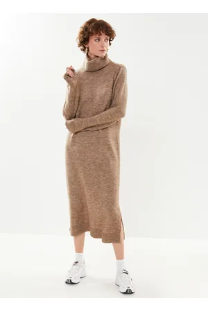 Pieces® PCJULIANA LS ROLLNECK KNIT DRESS NOOS BC - Abbigliamento - Taglia XS