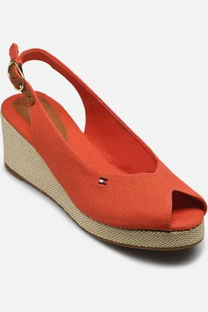 Tommy Hilfiger FLAG MID WEDGE ESPAD - Scarpe di corda - Taglia 36