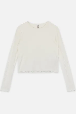 ONLY Kognella L/S O-Neck Top Jrs Noos - Abbigliamento - Taglia 11 - 12A