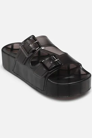 Colors of California High jelly sandal 2 buckles - Zoccoli - Taglia 36