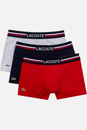 Lacoste Pack De 3 Boxer Courts - Abbigliamento - Taglia S