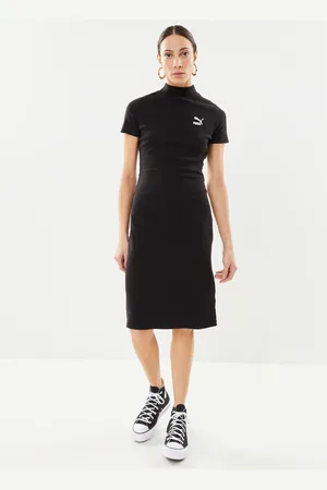 PUMA W Cla Rib Dress - Abbigliamento - Taglia XS