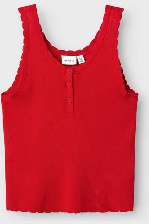NAME IT Nkffilisa Knit Strap Top 13227354 - Abbigliamento - Taglia 11 - 12A