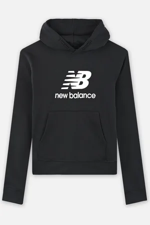 New Balance New Balance French Terry Stacked Logo Hoodie - Abbigliamento - Taglia 12 - 13A