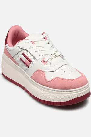 Tommy Hilfiger TJW RETRO BASKET FLATFORM MIX - Sneakers - Taglia 37