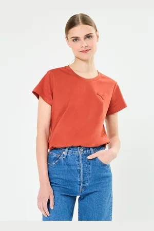 PUMA W Mif Tee Mars red - Abbigliamento - Taglia XS