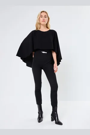 Ralph Lauren Combinaison cape ceinturée en georgette - Abbigliamento - Taglia 38