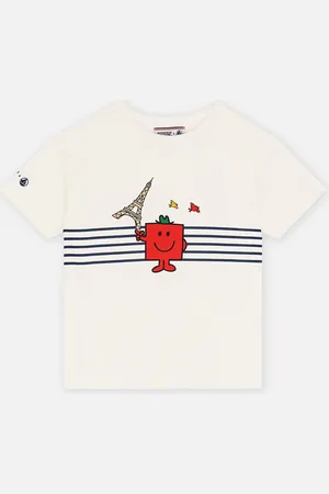 Petit Bateau Tee Shirts MC Jour Monsieur Madame - Abbigliamento - Taglia 3A