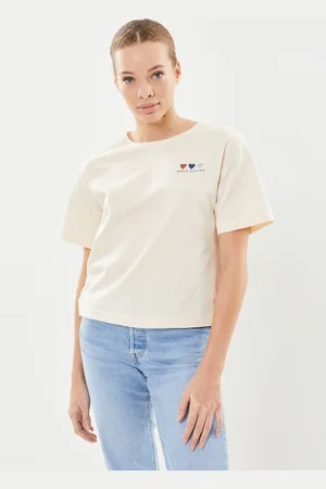 Petit Bateau Tee Shirt MC Boxy Col Rond - Abbigliamento - Taglia L