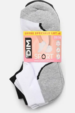 Dim Sport Impact Léger Socquettes X6 - Calze e collant - Taglia 35 - 38