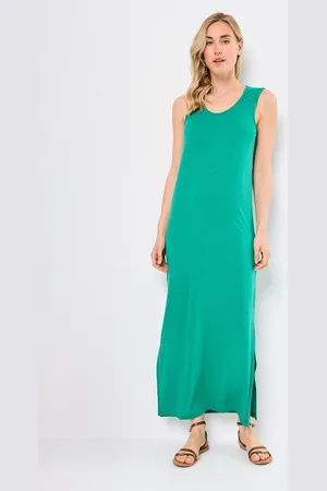 Pieces® PCTATIENNE SL U-NECK ANKEL DRESS JRS FC - Abbigliamento - Taglia L