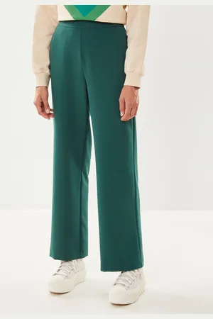 Pieces® PCBOSSY HW WIDE PLAIN PANT NOOS - Abbigliamento - Taglia XS X 32