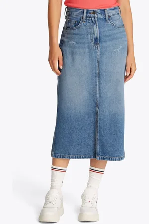 Tommy Hilfiger Claire Midi Skirt Bi DW0DW21292 - Abbigliamento - Taglia 25