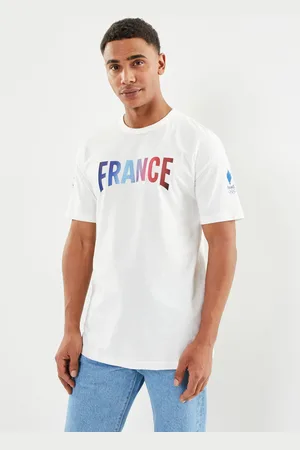 Le Coq Sportif EFRO 24 Tee SS N°1 M - JO 2024 - Abbigliamento - Taglia XL