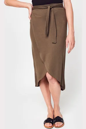 Pieces® Pcelonora Hw Midi Wrap Skirt Bc - Abbigliamento - Taglia XS