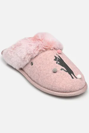 Isotoner Mule plate - Feutrine - Chat Fantasie - Pantofole - Taglia 37