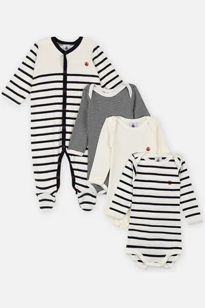 Petit Bateau Dors Bien + 3 Bodies Lama - Abbigliamento - Taglia 12M