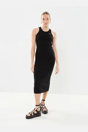 Lacoste Robe Longue EF5512 - Abbigliamento - Taglia 34