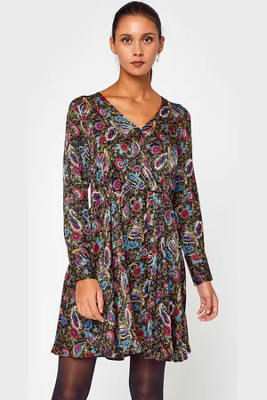 VILA VISURINA L/S SHORT WRAP DRESS/C21 - Abbigliamento - Taglia 34