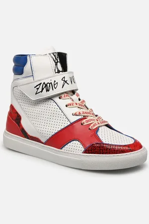 Zadig & Voltaire ZV1747 + High Flash Smooth Cal - Sneakers - Taglia 37