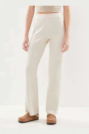 VILA Violivinja Hw Knit Wide Pants/Su - Abbigliamento - Taglia XS