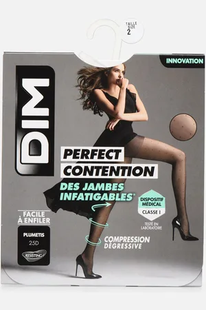 Dim Collant Perfect Contention Plumetis 25 Deniers - Calze e collant - Taglia 2