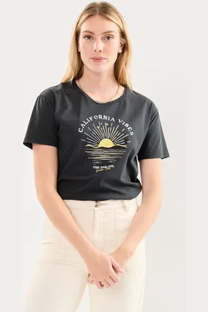 Pieces® Pcann Ss T Shirt Kac Fc Bc - Abbigliamento - Taglia XS