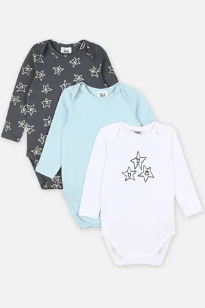 Dim Organic American Body With Long Sleeves X3 - Abbigliamento - Taglia 12M