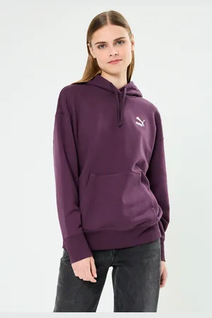 PUMA W Btr Cla Rlx Hoodie Tr - Abbigliamento - Taglia XS