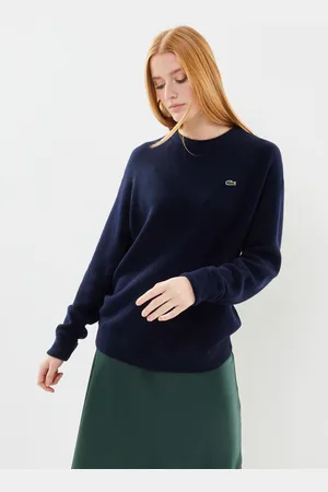 Lacoste Pull femme col rond en laine - Abbigliamento - Taglia 36