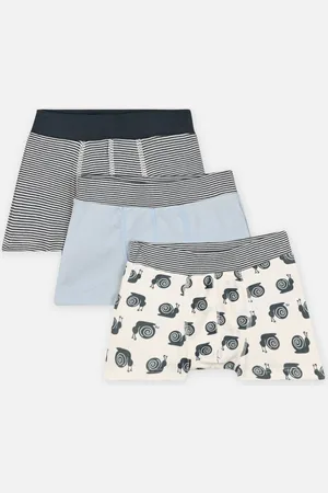 Petit Bateau Lot De 3 Boxers Garcon - A05R600 - Abbigliamento - Taglia 2A