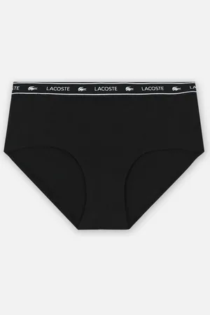 Lacoste Shorty en coton stretch avec ceinture siglée - Abbigliamento - Taglia XS