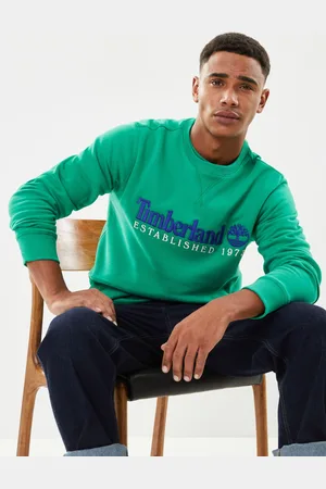 Timberland LS Est. 1973 Crew BB Sweatshirt Regular - Abbigliamento - Taglia S