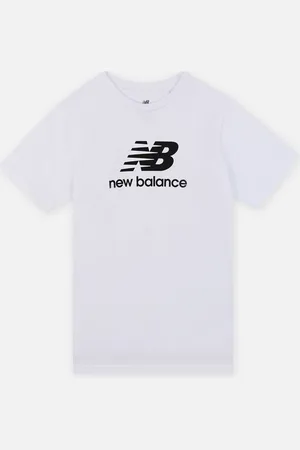 New Balance New Balance Jersey Stacked Logo Tee Boys - Abbigliamento - Taglia 12 - 13A