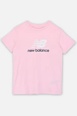 New Balance New Balance Jersey Stacked Logo Tee - Abbigliamento - Taglia 12 - 13A