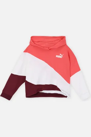 PUMA Power Colorblock Cat Hoodie G - Abbigliamento - Taglia 6A