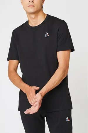 Le Coq Sportif ESS Tee Ss N°3 M Black - Abbigliamento - Taglia XS