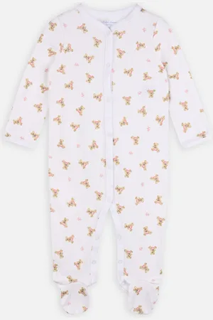 Ralph Lauren Grenouillère Polo Bear en coton - Abbigliamento - Taglia 6M