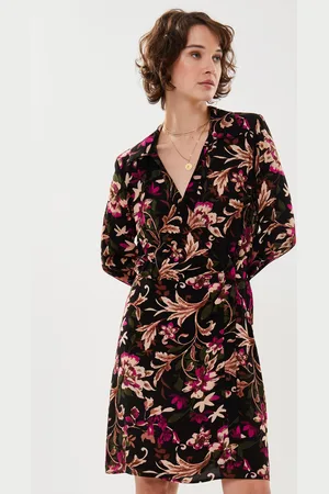 VILA Vimarasi V-Neck L/S Short Dress/Su - Abbigliamento - Taglia 34