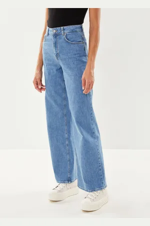 SELECTED Slfeloise-Erin Hw Wide Mid Jeans - Abbigliamento - Taglia 31 X 32